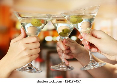 Corporate Party Martini Glasses