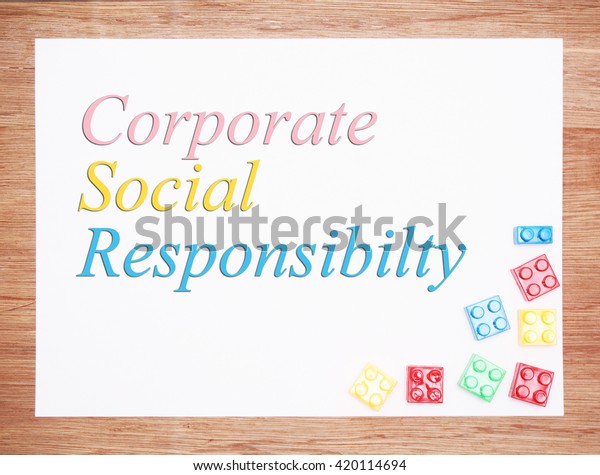 corporate social\
responsibility