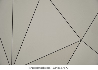 corporate surface formed by triangular planks. Triangles backgrounds