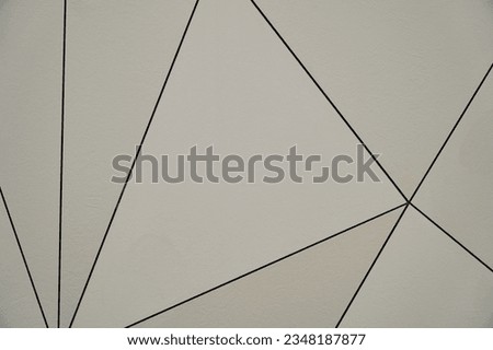 corporate surface formed by triangular planks. Triangles backgrounds