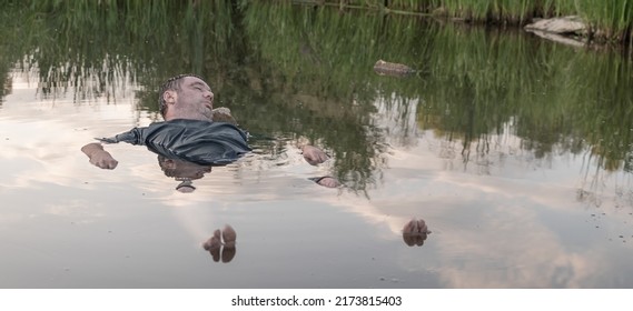 Corpse Water Body Dead Man Found Stock Photo 2173815403 | Shutterstock