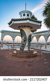 Corpus Christi, Texas, USA. February, 1st, 2022. Statue Of Selena Quintanilla In Corpus Christi.