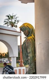 Corpus Christi, Texas, USA. March, 1st, 2022. Statue Of Selena Quintanilla In Corpus Christi.