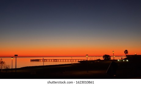 Corpus Christi, Tx 
Sunrise Behind Cole Park