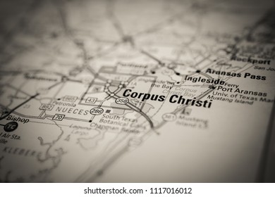 Corpus Christi USA Map