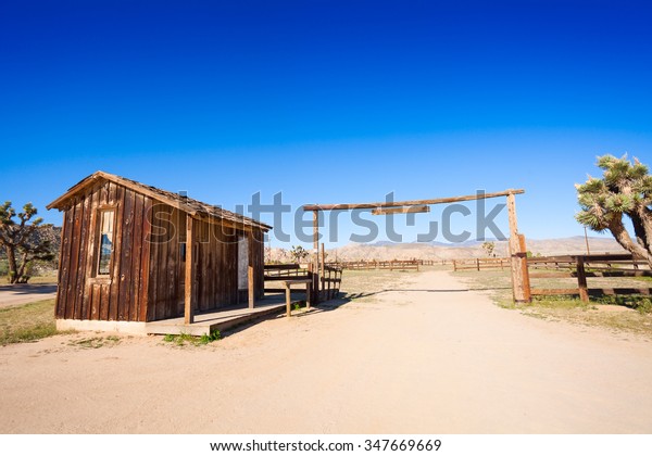 Corral Horses Western Pioneer Town Stock Photo Edit Now 347669669