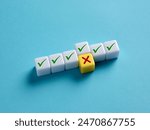 To correct a mistake. Recognize the error and correct the mistake. Fixing the problems.