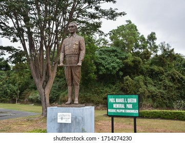 Corregidor Island / Philippines - December 31, 2016: Pres. Manuel L. Quezon Memorial Park