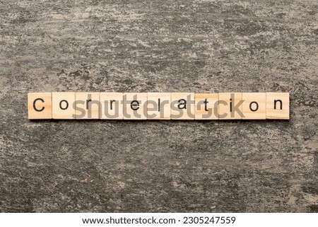 correlation word written on wood block. correlation text on table, concept.