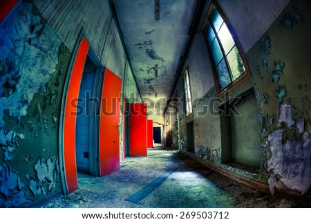Corridor of an Abandoned Asylum