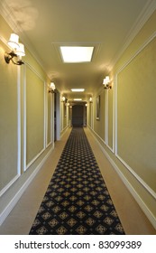 Corridor At A Funeral Home