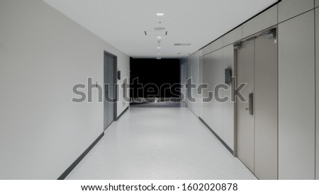 Corridor There is an exit ahead.