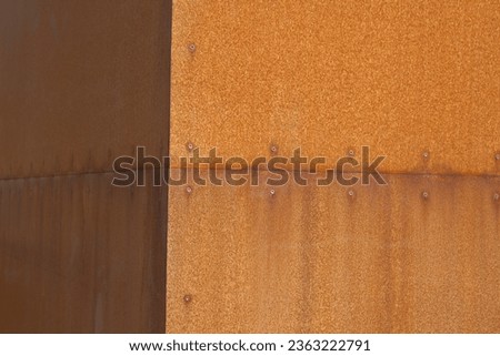 Corroded old iron sheet background. Rusted metal texture, rust and oxidized metal background. Metal background, rust