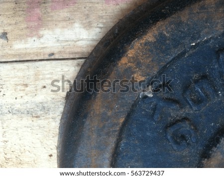 Corrosive Barbell Plate 
