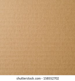 Corrugated Cardboard As Background 