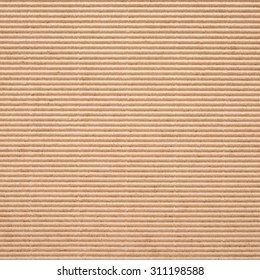 Corrugated Cardboard As Background 
