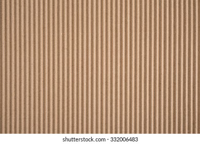 Corrugated Cardboard As Background
