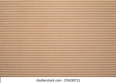 Corrugated Cardboard As Background 