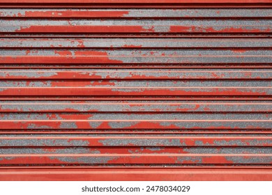 Corrugated fence, Rusted galvanized roof surface - Powered by Shutterstock