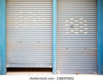 Sliding Metal Doors Images Stock Photos Vectors Shutterstock
