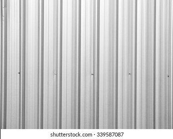 Corrugated Metal Texture Surface