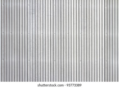 Corrugated Metal Texture Surface