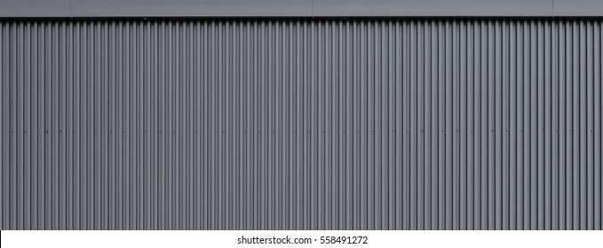 Corrugated Metal Wall Texture