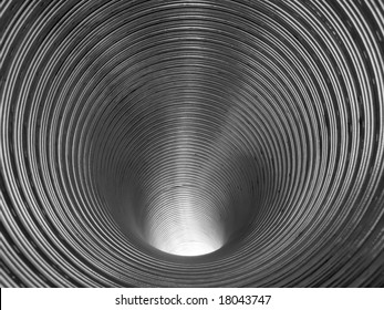 Corrugated  tube.