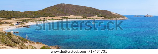 Corsica 28082017 View Plage De Tamarone Stock Photo Edit