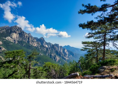 Corsica island montain and rivers