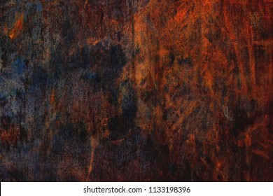 Corten steel texture, weathering steel background, orange and brown pattern