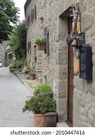 Cortona, Italy. Its Streets Of The Midieval Helmet Will Surround You. It Is In The Heart Of Tuscany.