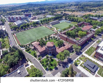 Corvallis, OR, USA - August 21, 2016: Oregon State University (OSU) is a coeducational, public research university in the northwest United States, located in Corvallis, Oregon.