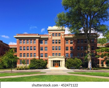 CORVALLIS, ORE. - JULY 2016: Oregon State University Strand Agriculture Hall On July 13, 2016. Strand Houses General Classrooms And The Dean Of Agricultural Science At OSU, A Land Grant University.