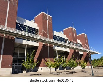 CORVALLIS, ORE. - JULY 2016: Oregon State University Reser Stadium On July 29, 2016. Reser Is Home To The PAC 12 Conference OSU Beavers Football Team.