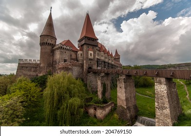 Corvin Castle in Romania - Shutterstock ID 204769150