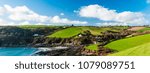 Corwall Panorama - Polperro - Looe Path Winter