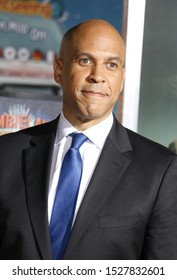 Cory Booker At The Los Angeles Premiere Of 'Zombieland Double Tap' Held At The Regency Village Theatre In Westwood, USA On October 10, 2019.