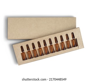 Cosmetic Ampoule For Injections From Glass