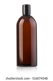 Cosmetic Bottle Isolated On White With Clipping Path
