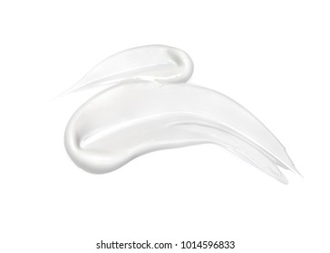 Cosmetic cream isolated on white