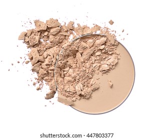 Cosmetic Crushed Powder Skin Tone Stock Photo (Edit Now) 447803377