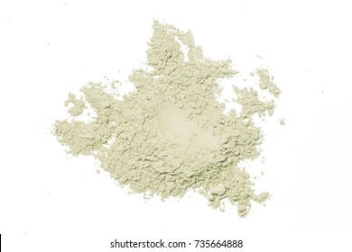 Cosmetic Powder Isolated On White