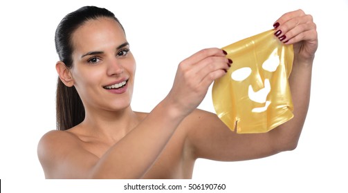 Download Gold Face Mask Images Stock Photos Vectors Shutterstock Yellowimages Mockups