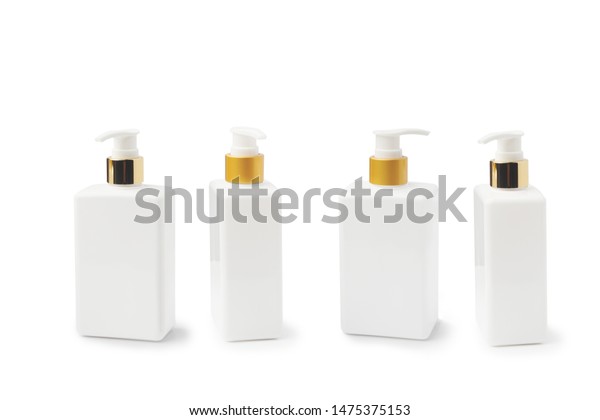 Download Cosmetic Shampoo Bottle Dispening Pump Shiny Stock Photo Edit Now 1475375153