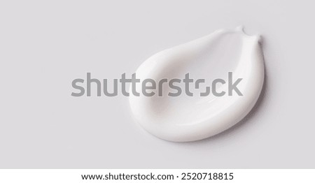 Similar – Image, Stock Photo Cosmetic smears of cream presented on a blue background
