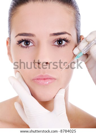 cosmetic treatment injection