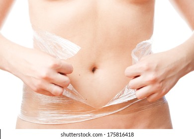 Cosmetic Wrap. Caring For The Female Body.