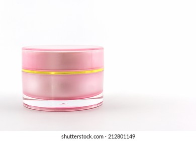 Cosmetics bottle, packaging on white background.  - Shutterstock ID 212801149