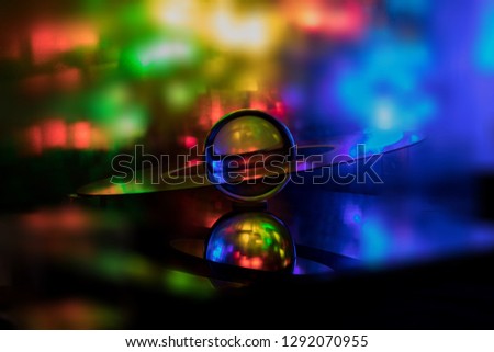 Cosmic ring space planet